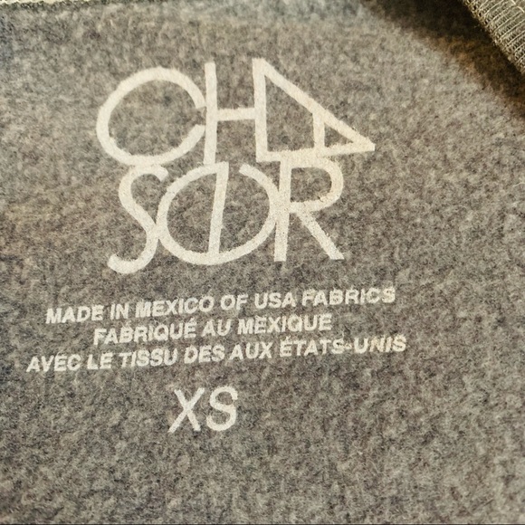 🔥CHASER🔥Anthropologie BLISS Long Sleeve Knit Pullover Top Gray XS NWT - Picture 5 of 5